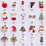 Christmas Hat Jewelry Nails Art Decorations, Buy 2, Free Shipping - MekMart