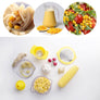 Cob Corn Stripper With Built-In Measuring Cup And Grater - MekMart
