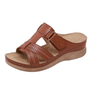 2020 Women Flat Wedges Sandals Buckle Strap Wedges Shoes