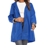 2020 RAINCOAT WOMEN LONG HOODED TRENCH COATS LINED WINDBREAKER TRAVEL JACKET
