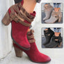 2020 Women's Retro Fashion Round Toe Comfortable Short Boots