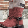 2020 Comfy Low Heel Mid-calf Boots