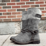 2020 Comfy Low Heel Mid-calf Boots