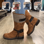 2020 Comfy Low Heel Mid-calf Boots