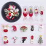 Christmas Hat Jewelry Nails Art Decorations, Buy 2, Free Shipping - MekMart