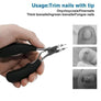 304 stainless steel nail clipper set,Prevention of paronychia, fungal infection - MekMart
