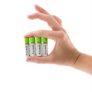 USB Rechargeable AA Battery 1450mAh/PC 2PCs Per Pack - MekMart