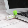 USB Rechargeable AA Battery 1450mAh/PC 2PCs Per Pack - MekMart