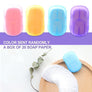 Portable Hand-Washing Paper 5 boxes(100PCS)