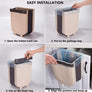 Creative Wall Mounted Folding Waste Bin - MekMart