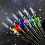 Glass Calligraphy Pen Set with Ink and Pen Rest - MekMart