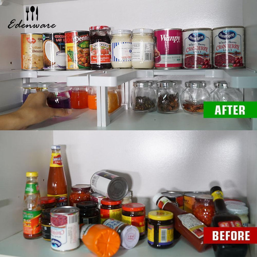 Expandable Spice Rack and Cabinet Organizer - MekMart