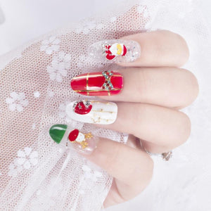 Christmas Hat Jewelry Nails Art Decorations， Buy 2, Free Shipping - MekMart
