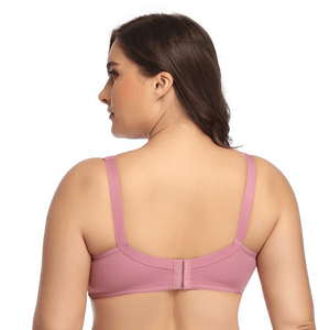 Plus Large Big Size Women's Beauty Back Smoothing Underwire Bra