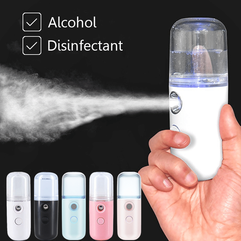 30ML Anti-aging Mini Nano Facial Sprayer USB Nebulizer Face Steamer Humidifier