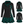 Casual Color Block Pencil High Neckline Bodycon Dress