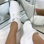 Women's Breathable Knitted Comfortable Sneakers