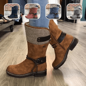 2020 Comfy Low Heel Mid-calf Boots