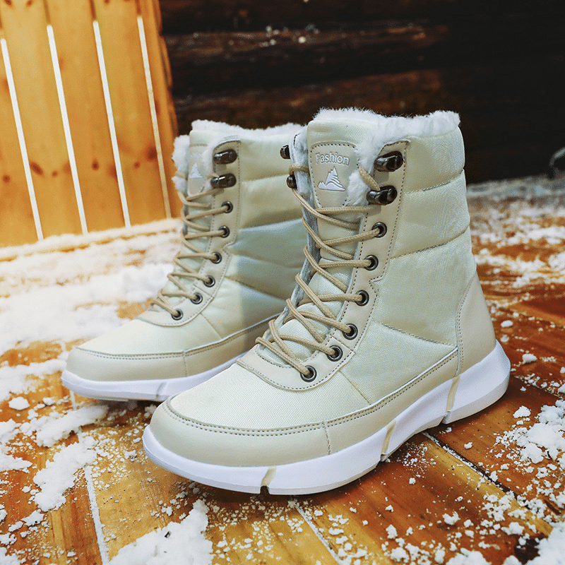 Women's Fashion Waterproof Casual Cotton Boots