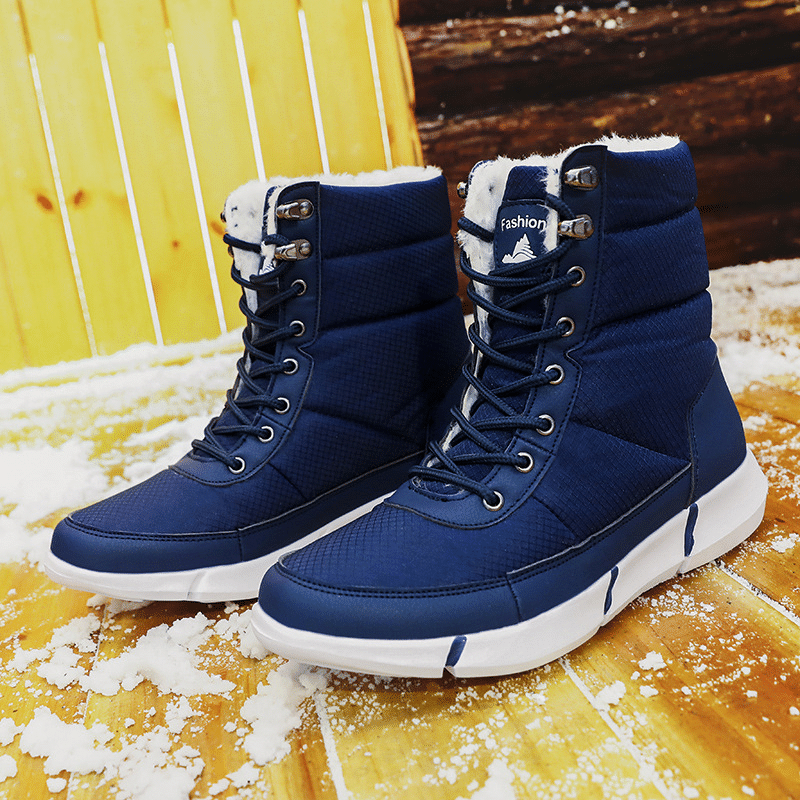 Women's Fashion Waterproof Casual Cotton Boots