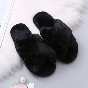 Women's Flats Cotton Flat Heel Slippers