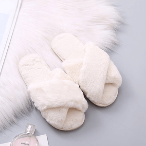 Women's Flats Cotton Flat Heel Slippers