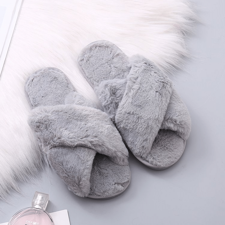 Women's Flats Cotton Flat Heel Slippers