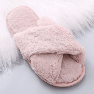 Women's Flats Cotton Flat Heel Slippers