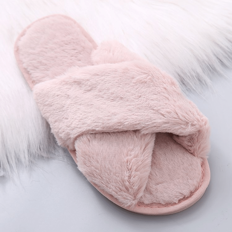 Women's Flats Cotton Flat Heel Slippers