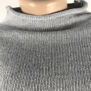Women Round Neckline Color Block Casual Loose Regular Shift Sweaters