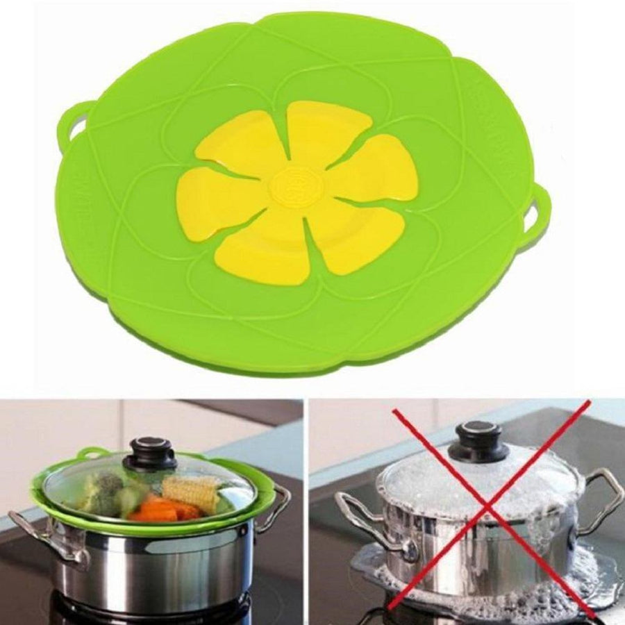 Flower Silicone Lid Spill Stopper - MekMart