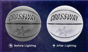 Holographic Technology Glowing Reflective Basketball - MekMart