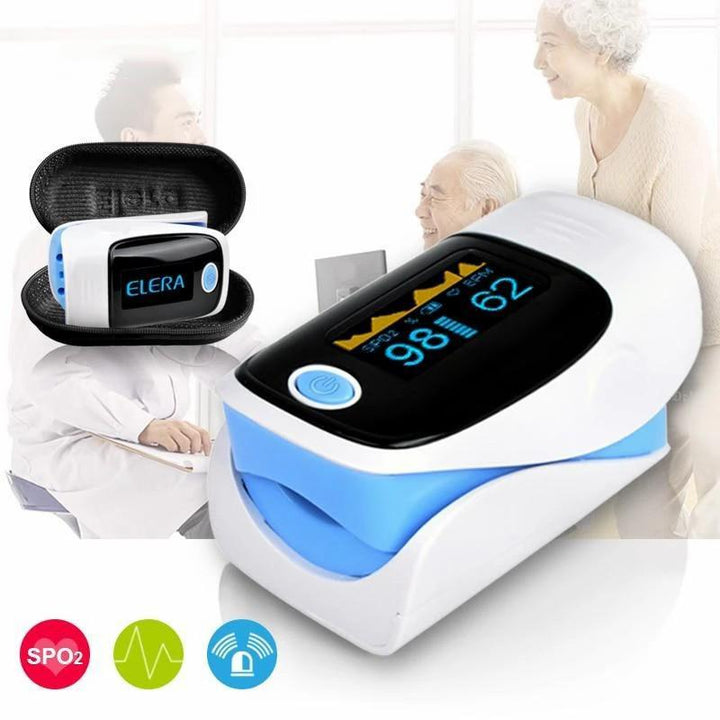 Digital Pulse Oximeter & Heart Rate Monitor - MekMart