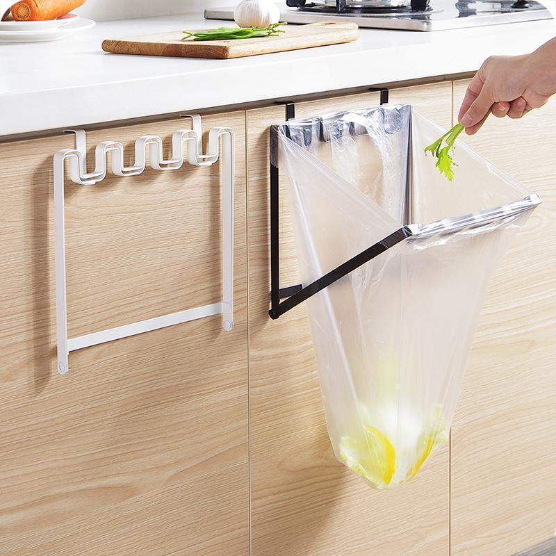 Hanging Metal Trash Bag Holder - MekMart