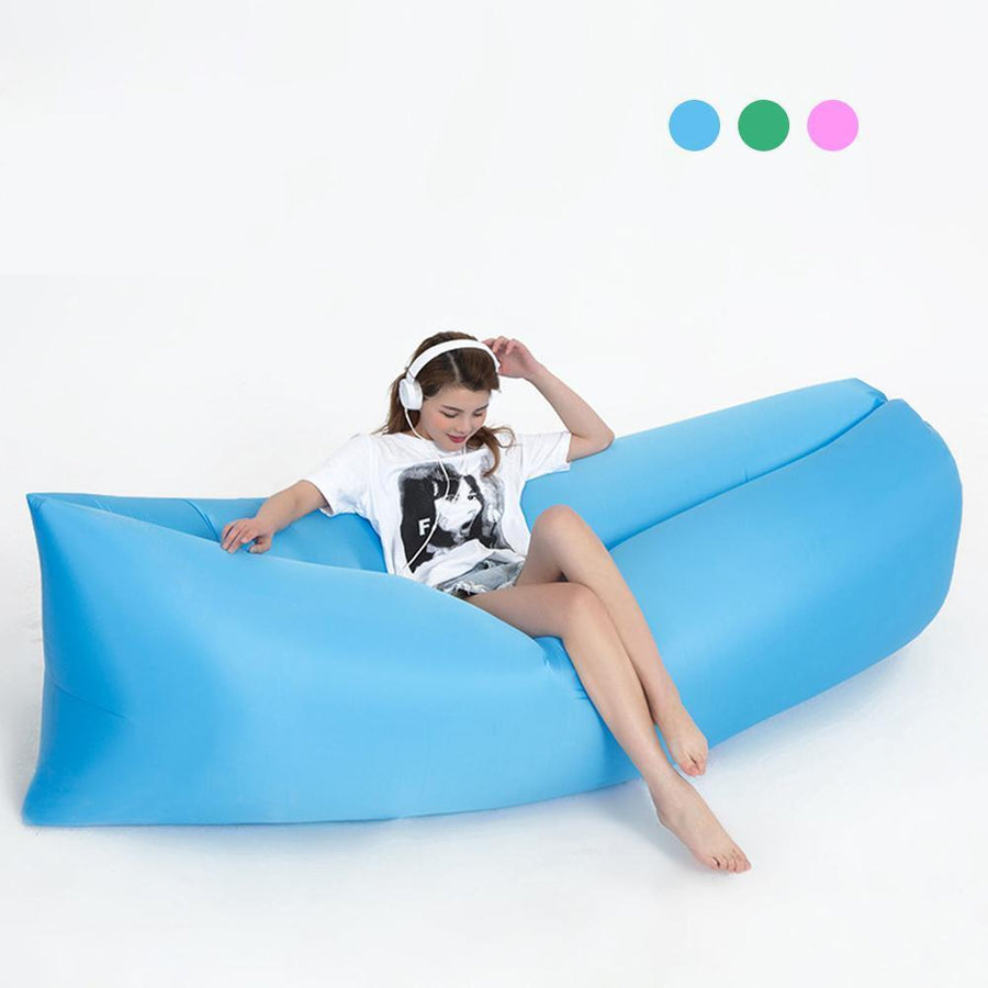 Hirundo Inflatable Lounger - Air Couch Chair Sofa Pouch - MekMart