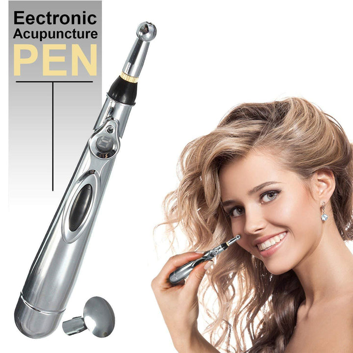 Newst Electric Meridians Laser Therapy Heal Massage Pen - MekMart