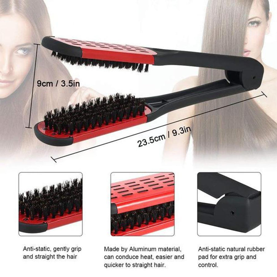 Double Sided Hair Straightening Comb - MekMart