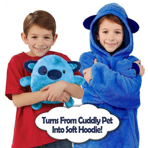 Cute Warm Comfy Oversized Pet Hoodie For Kids - MekMart