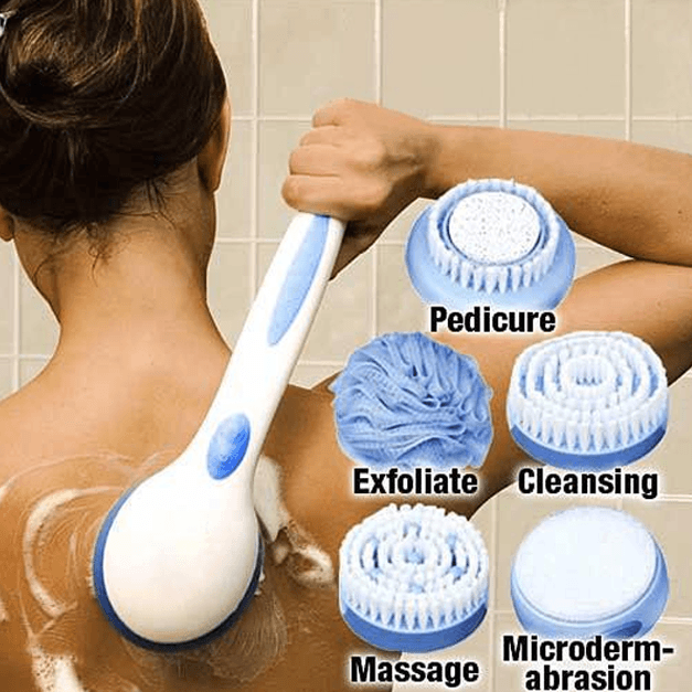 Electric Spinning Spa Body Massage Shower Brush - MekMart