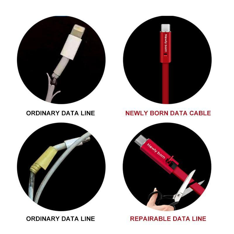 Quick Repairable Charger Data Cable - MekMart