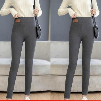 Four Style Winter tight warm thick cashmere pants - MekMart