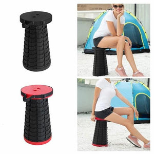 INCREDIBLE COLLAPSING STOOL - EXTREME RETRACTABLE CAMPING CHAIR - MekMart