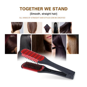 Double Sided Hair Straightening Comb - MekMart