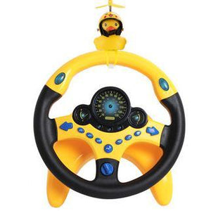 Fashionable Steering Wheel Baby Musical Developing Educational Toys - MekMart