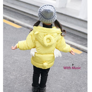 Unicorn Girl Coats For 3-8 Years Old - MekMart