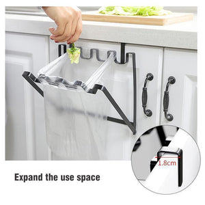 Hanging Metal Trash Bag Holder - MekMart