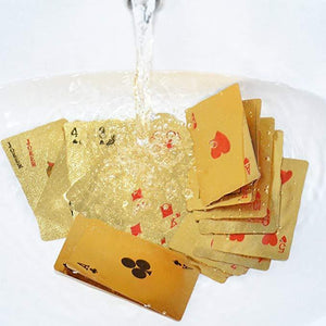 Luxury 24K Gold Foil Poker Playing Cards - MekMart