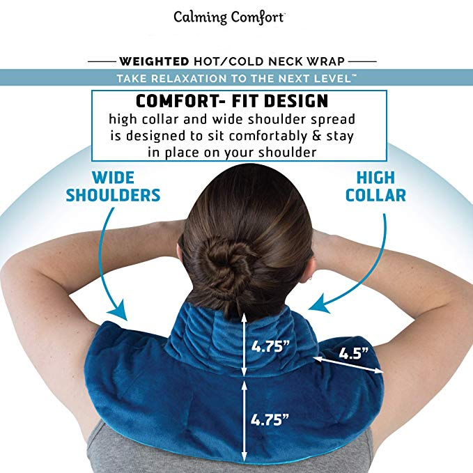 Hot & Cold Weighted Neck Wrap - MekMart