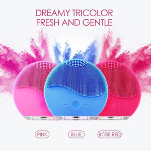 Electric Silicone Facial Cleansing Brush - MekMart