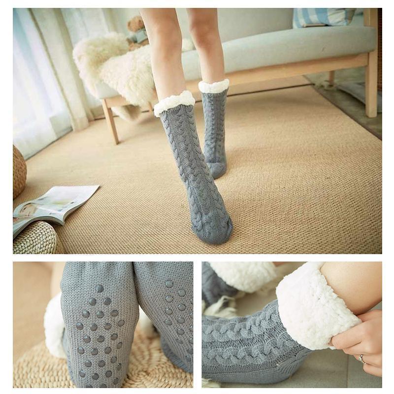 Ultra-Soft Non-slip Slipper Socks - MekMart